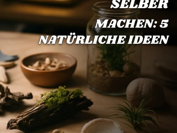 Aquarium-Deko selber machen: 5 natürliche Ideen