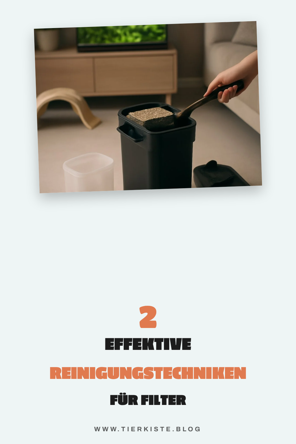 Die richtige Reinigungstechnik für Filter
