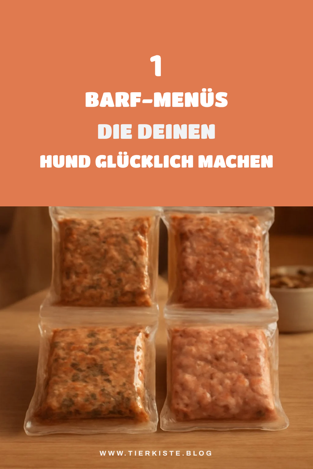 Diese 4 Barf-Menüs machen deinen Hund glücklich