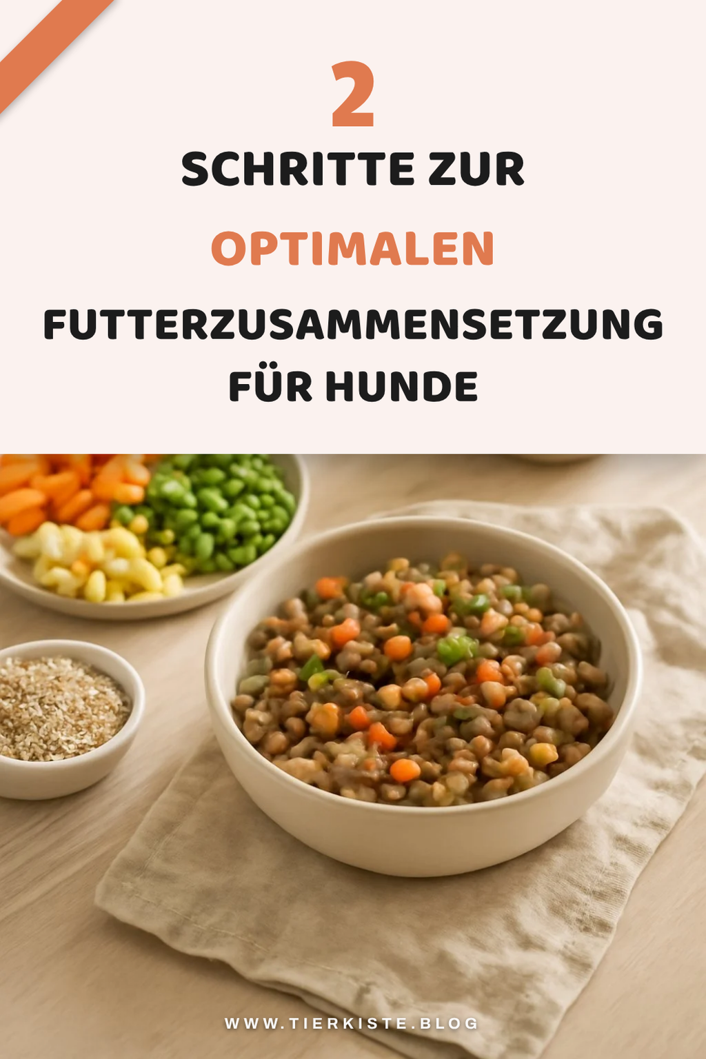 Die richtige Futterzusammensetzung beachten