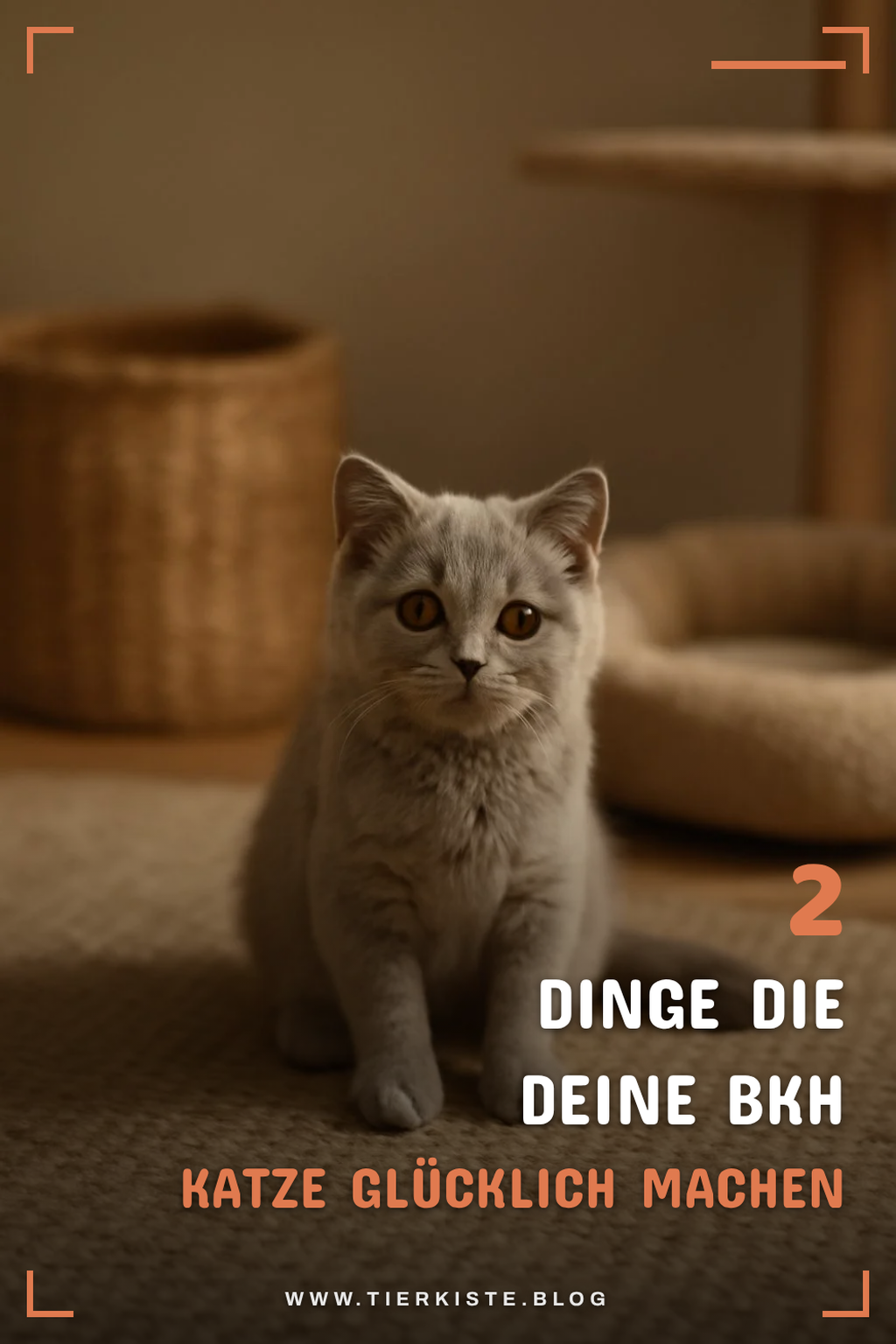 Das richtige Zubehör für deine BKH Katze