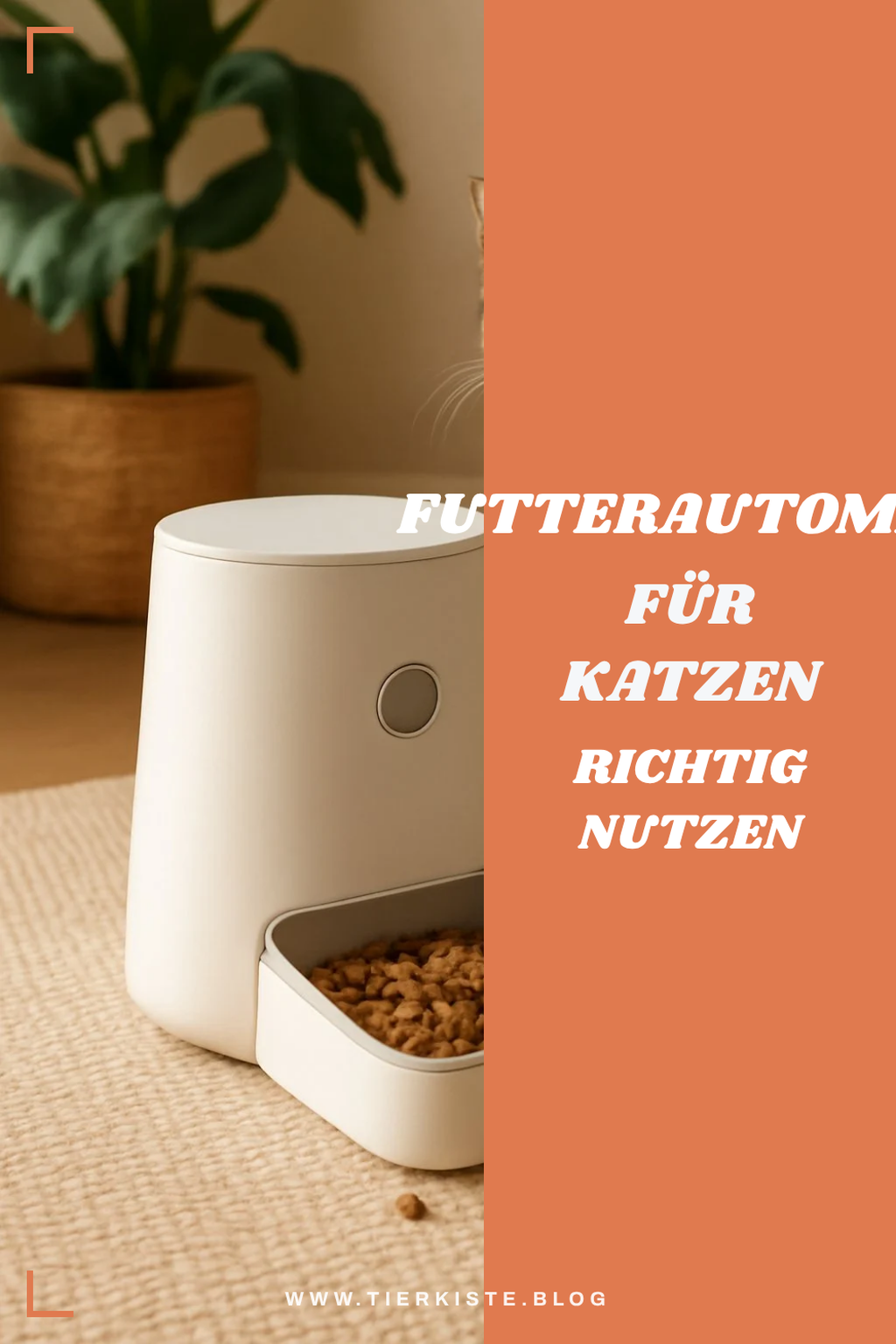 Futterautomat für Katzen richtig nutzen: Die besten Tipps