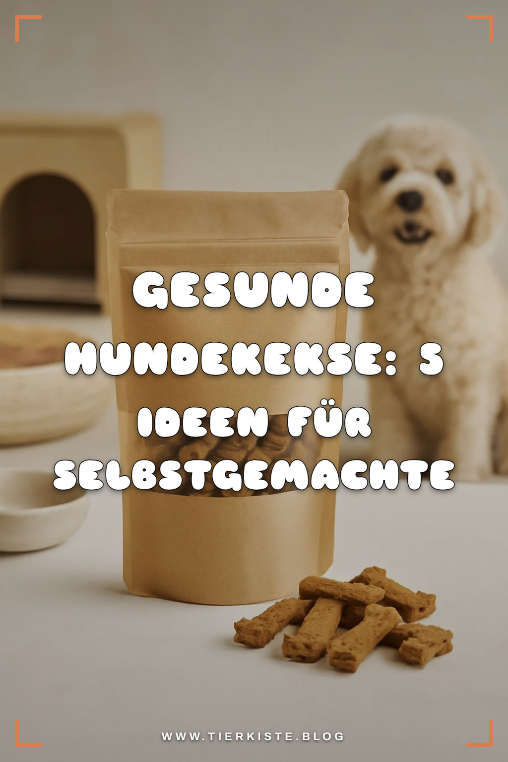 Gesunde Hundekekse: 5 Ideen für selbstgemachte Snacks
