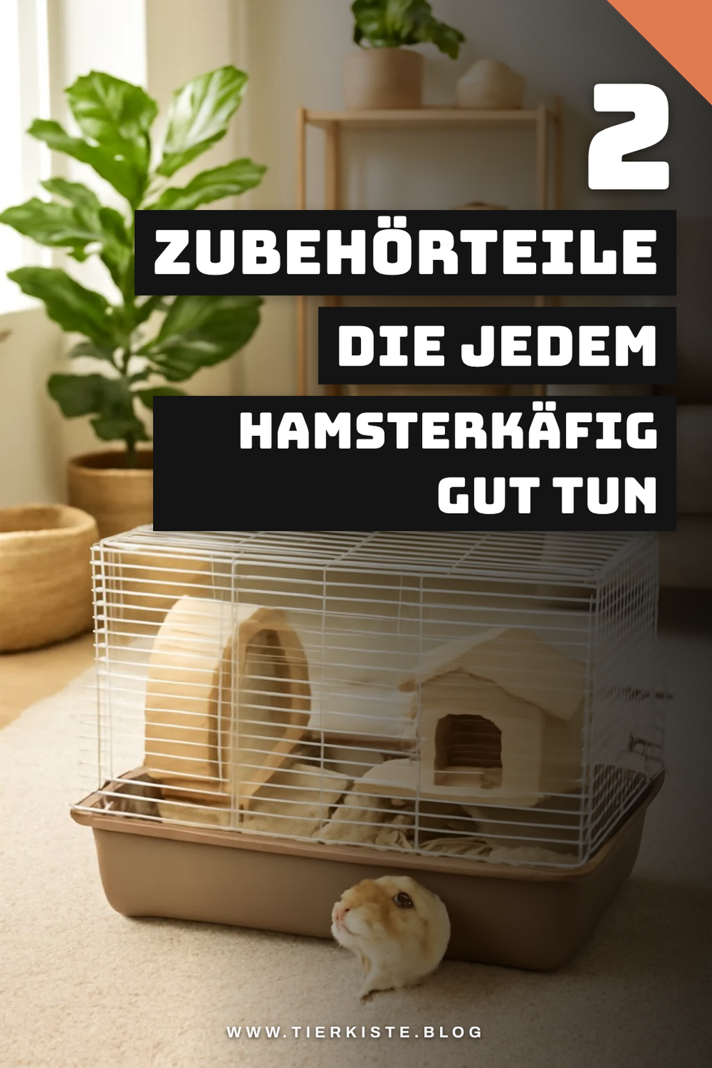 Die besten Käfigzubehörteile für Hamster