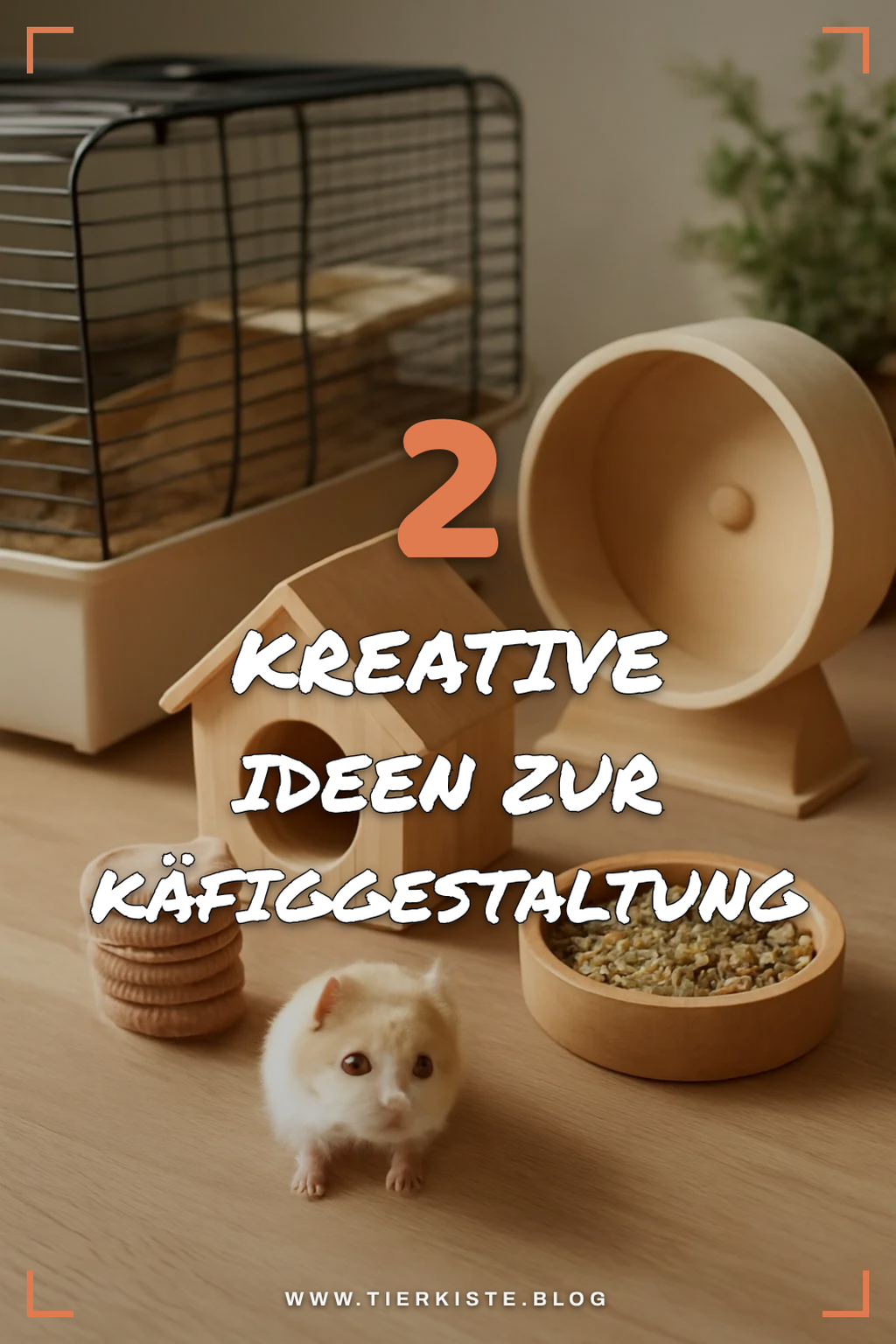 Tipps zur Käfiggestaltung für Hamster