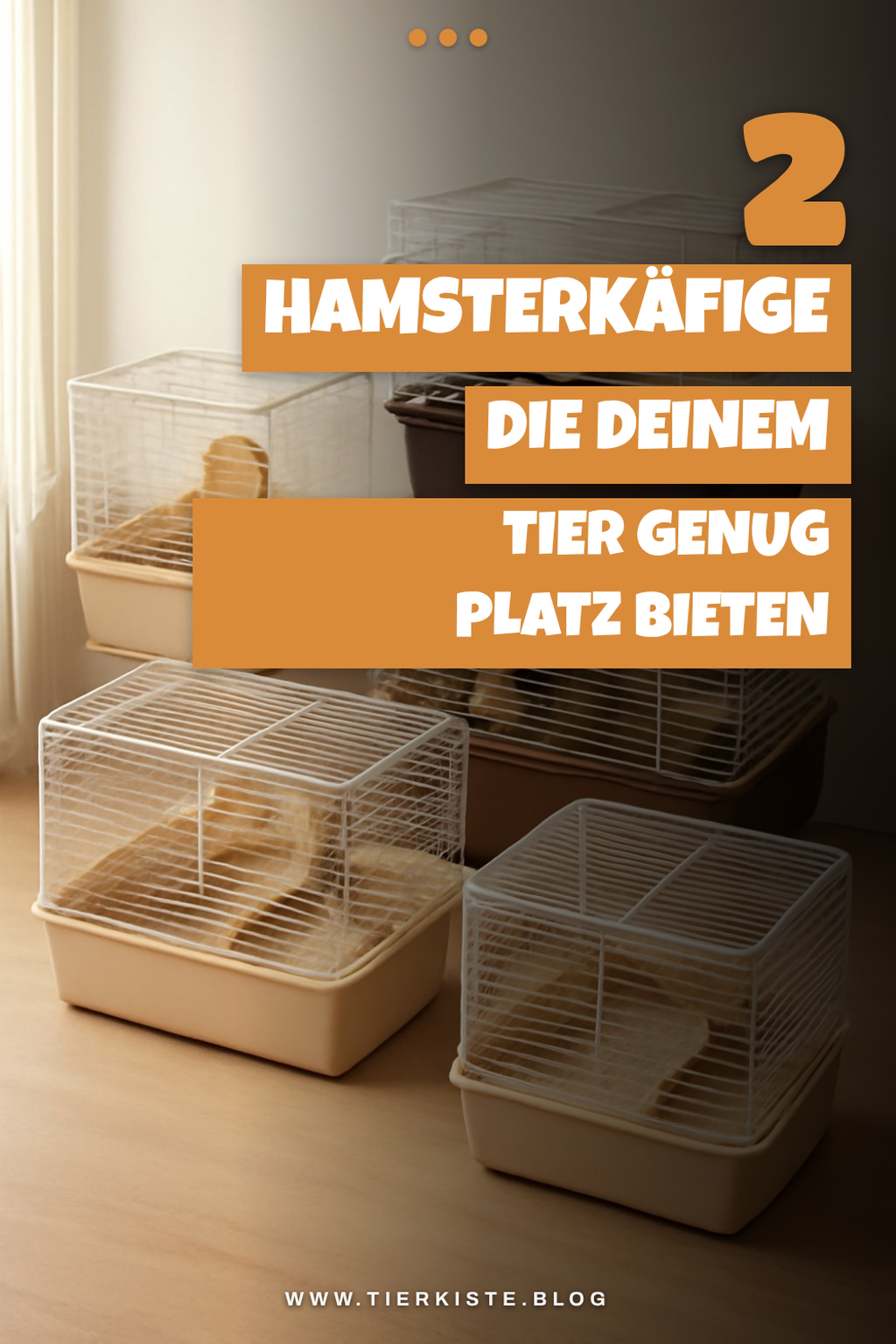 Diese 5 Hamsterkäfige bieten genügend Platz für dein Tier