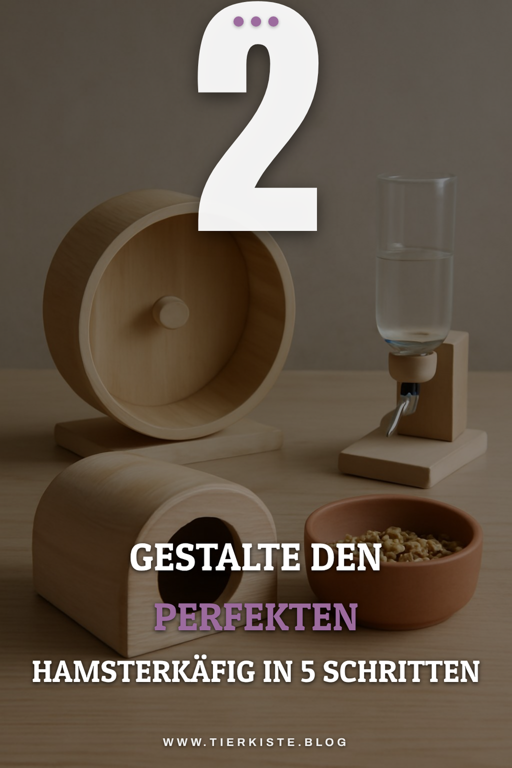 So gestaltest du den perfekten Hamsterkäfig