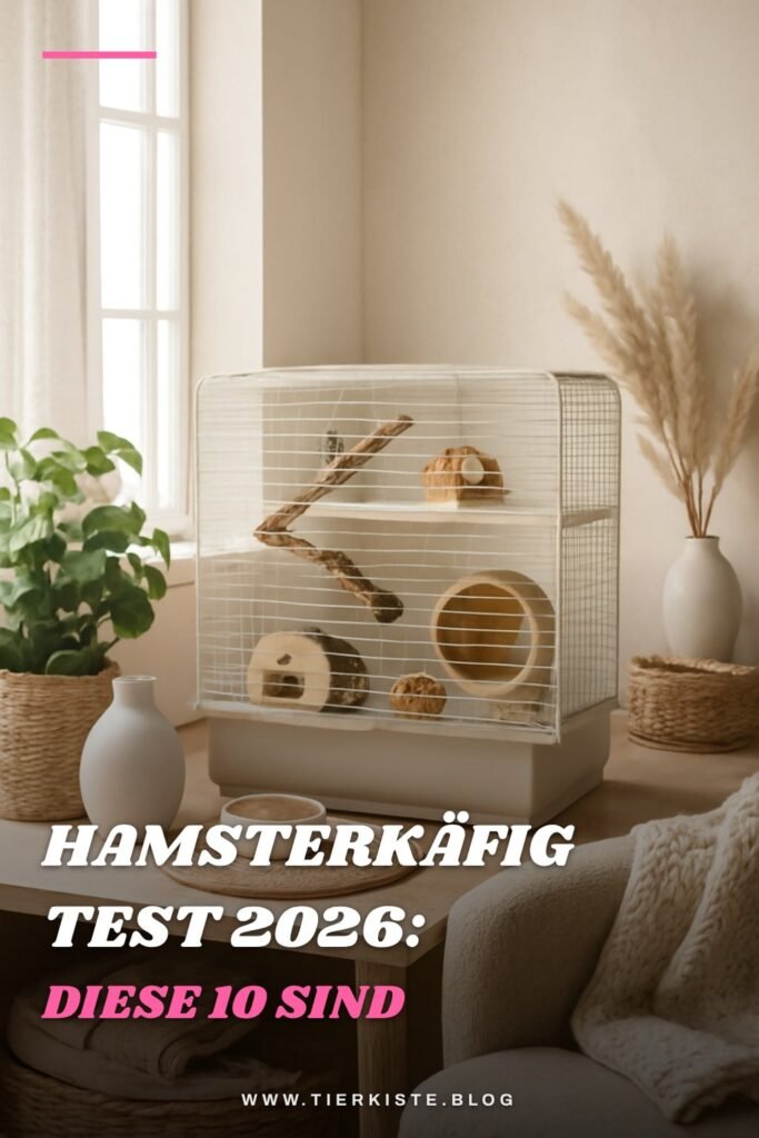 Hamsterkäfig Test 2026: Diese 10 sind wirklich groß genug