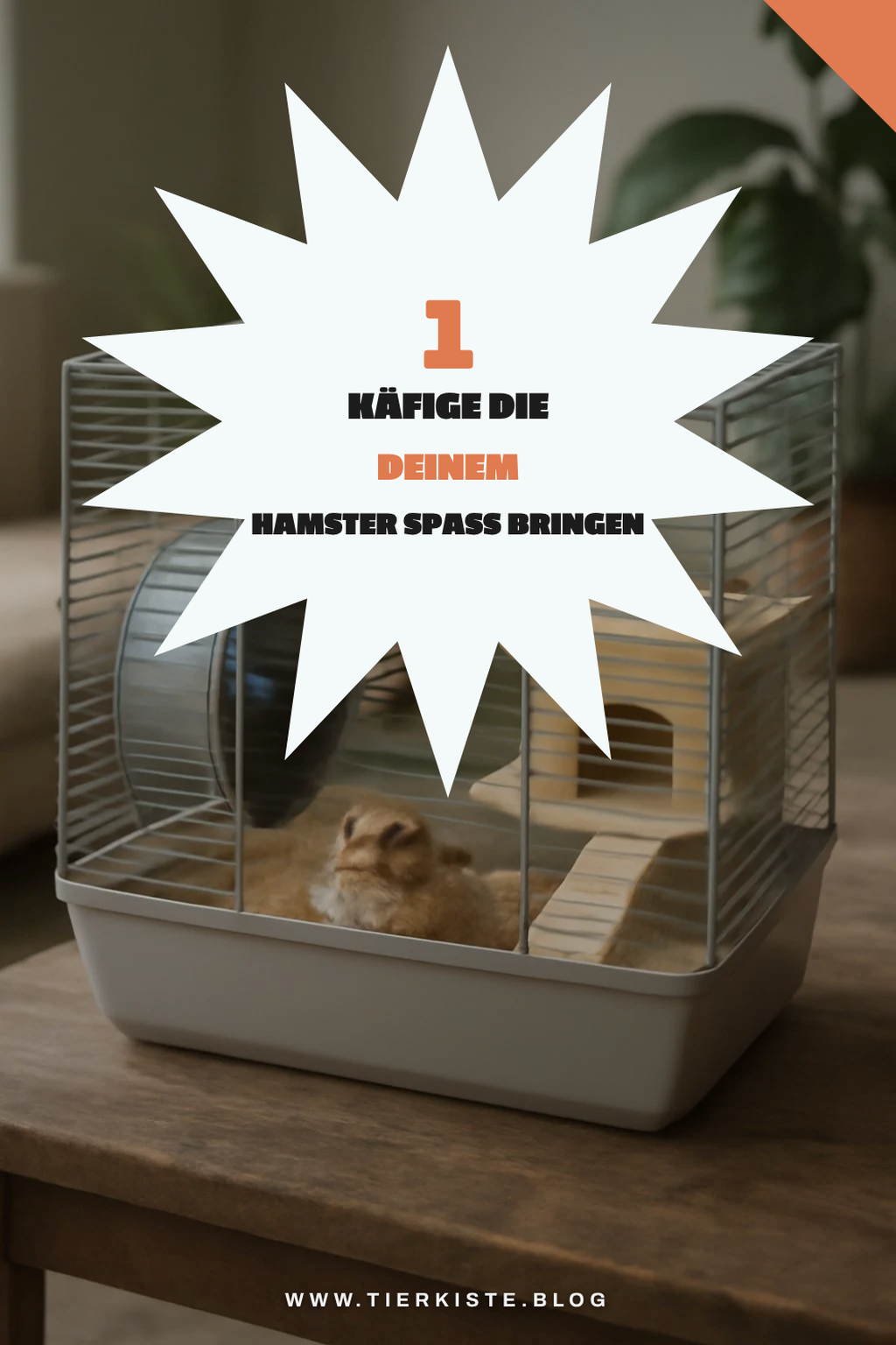Diese 7 Hamsterkäfige bieten genug Platz für deinen Liebling