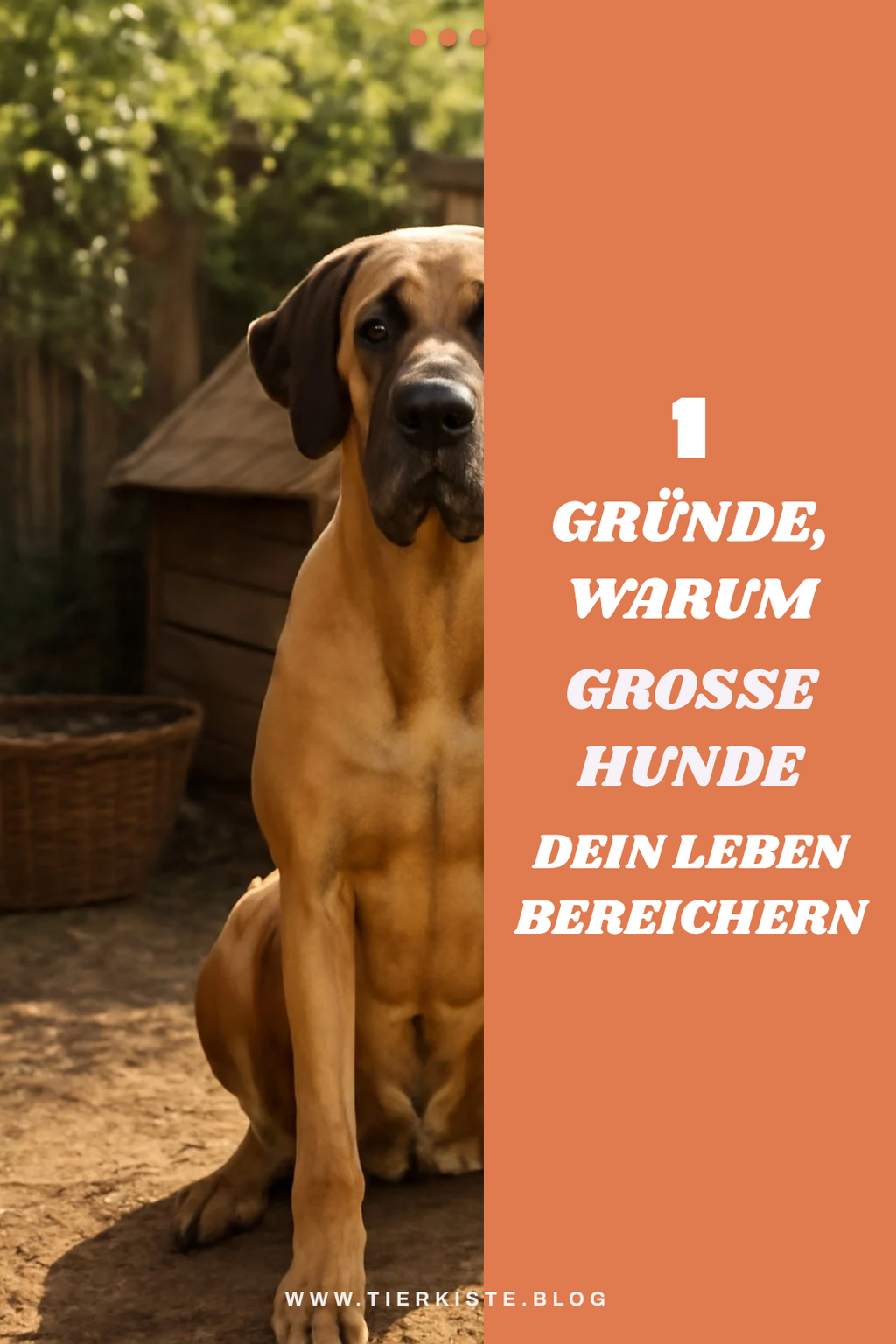 Warum große Hunde die besten Familienbegleiter sind