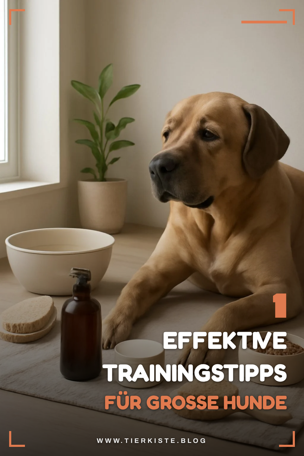 Trainingstipps für große Hunde