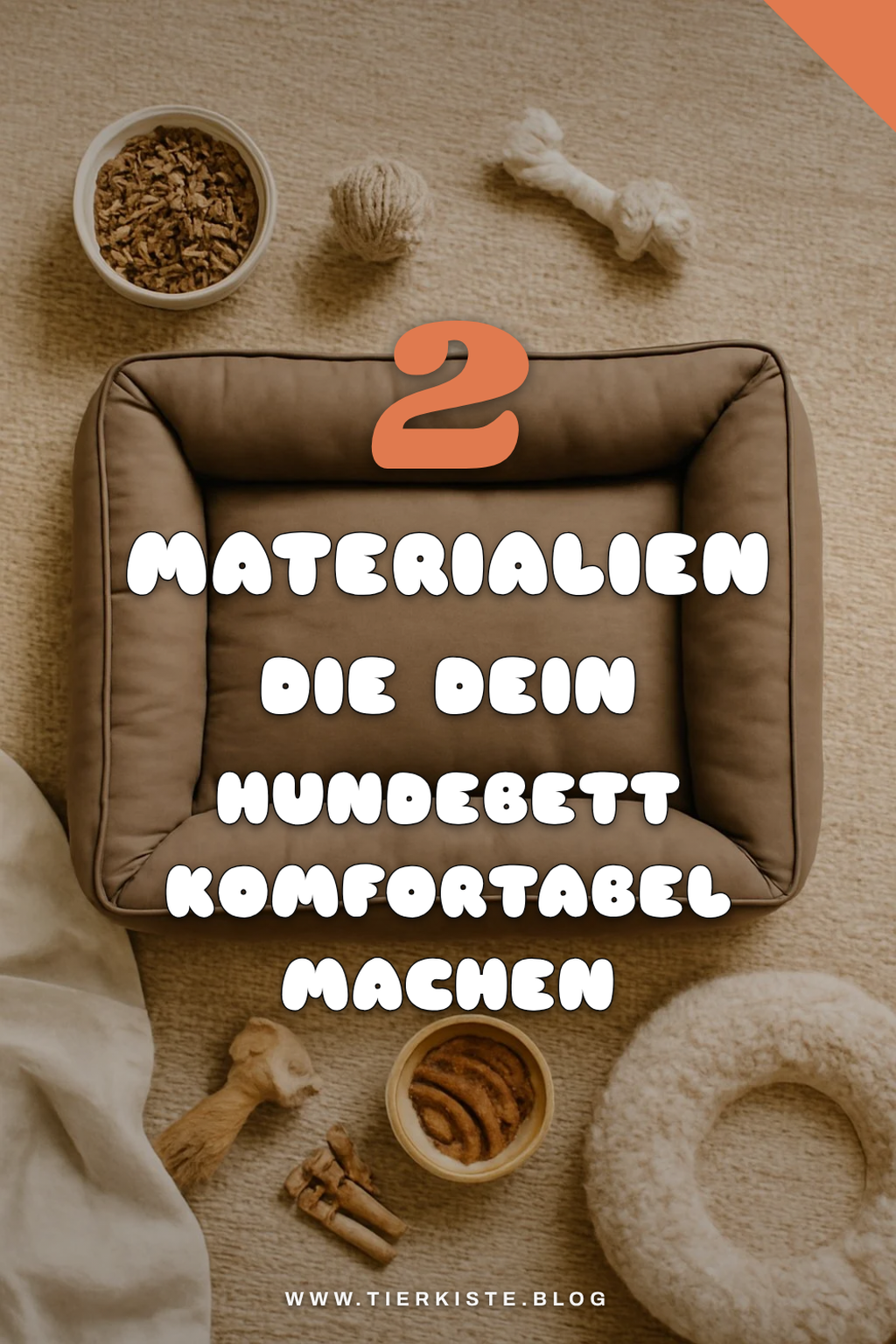 Die 5 besten Materialien für Hundebetten