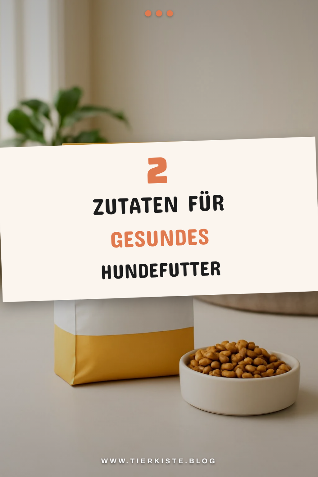Hochwertige Zutaten für gesundes Hundefutter