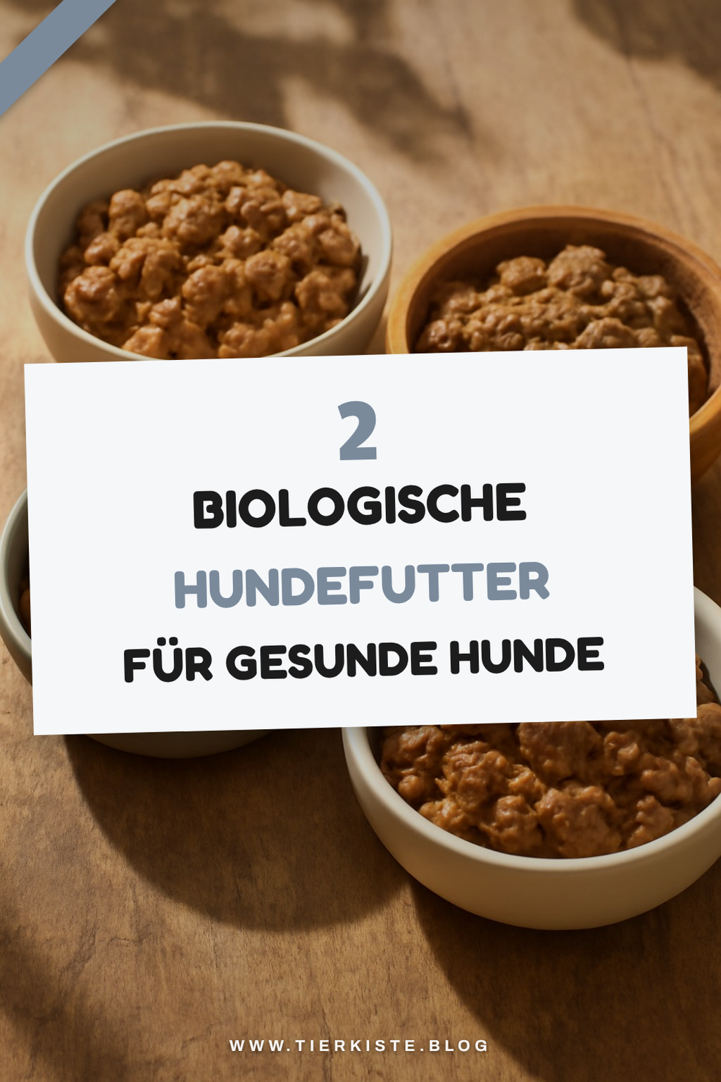 Die besten biologischen Hundefutter