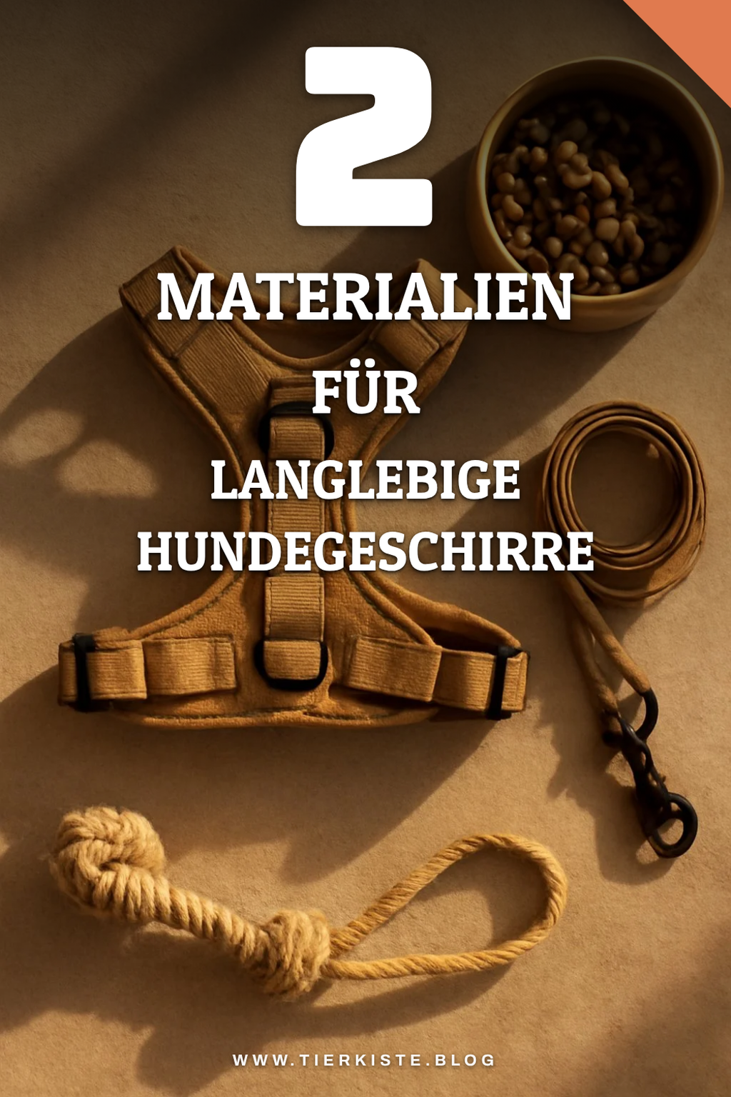 Materialien und ihre Vorteile für Hundegeschirre