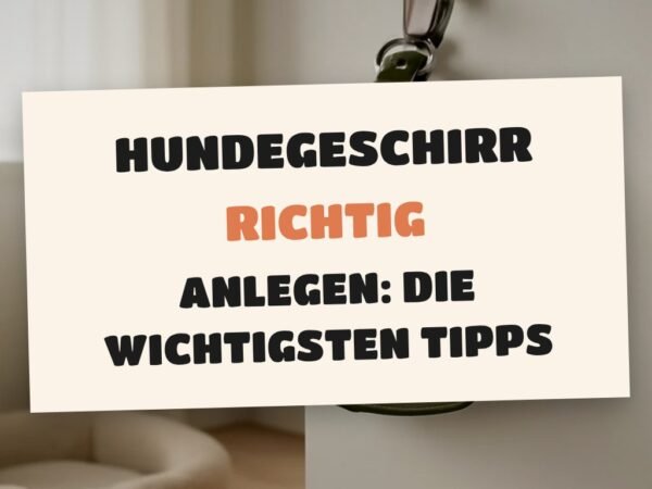 Hundegeschirr richtig anlegen: Die wichtigsten Tipps
