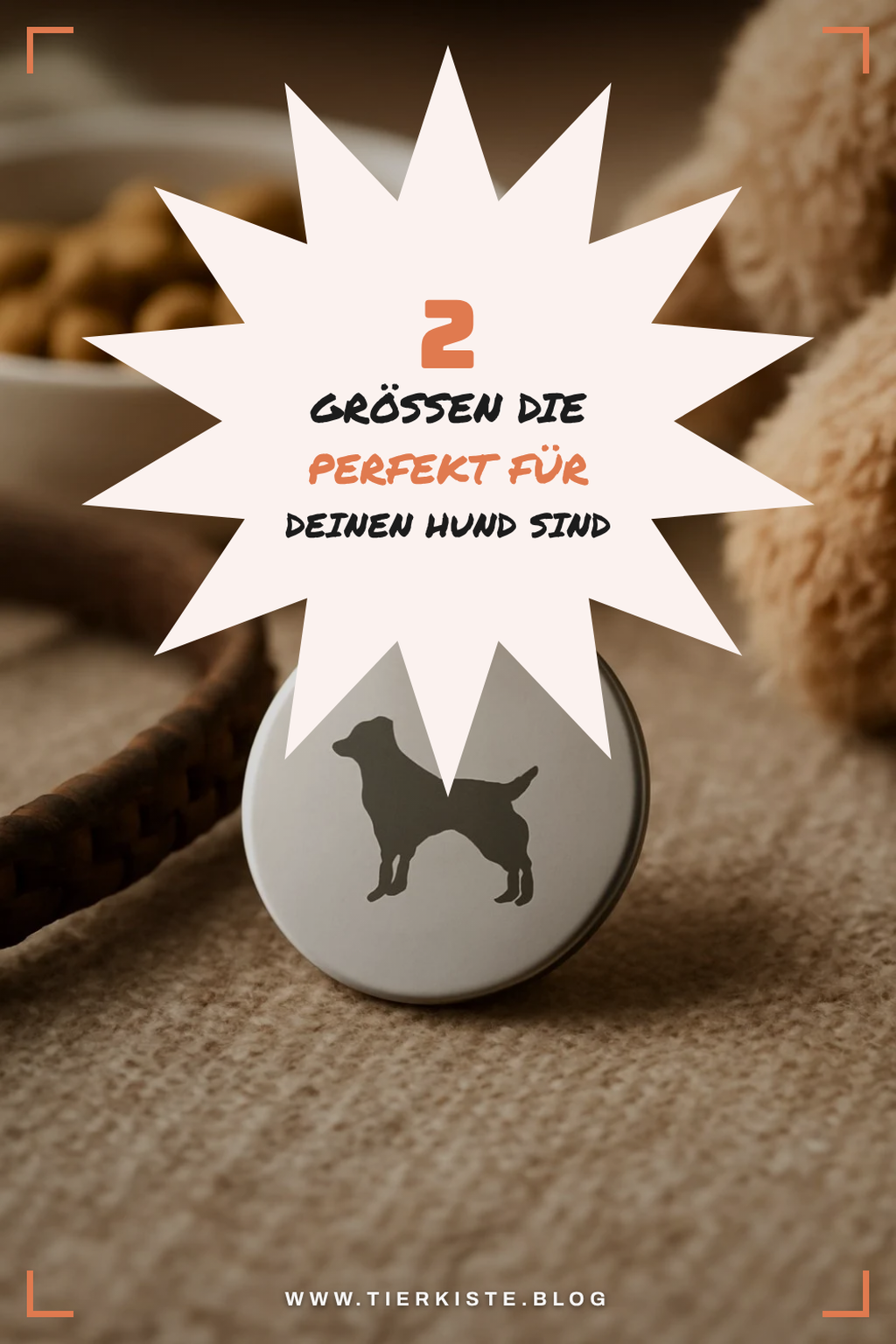 Die richtige Größe für die Hundemarke