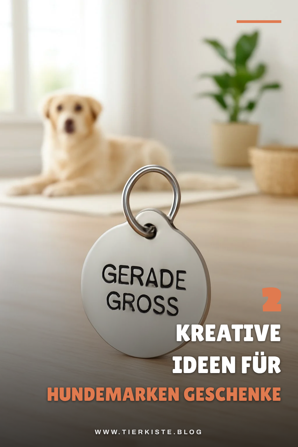 Hundemarke als Geschenk
