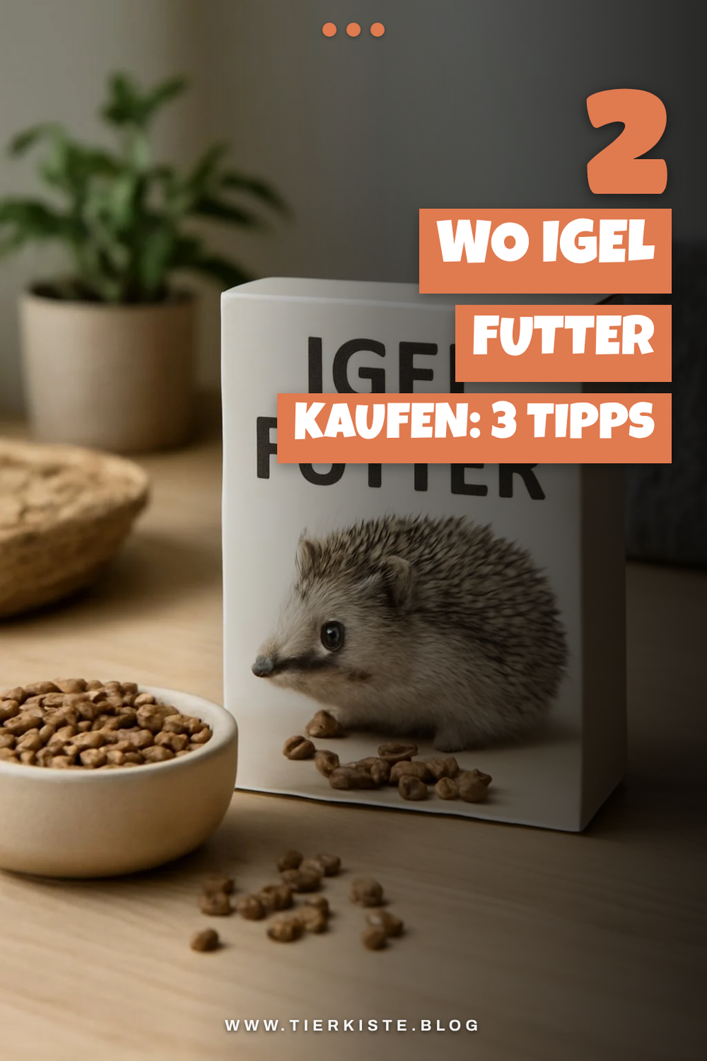 Wo kaufe ich Igel Futter?