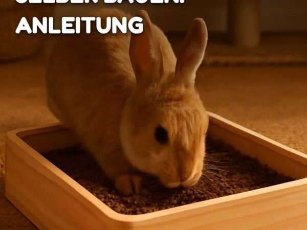 Kaninchen Buddelkiste selber bauen: Anleitung in 8 Schritten