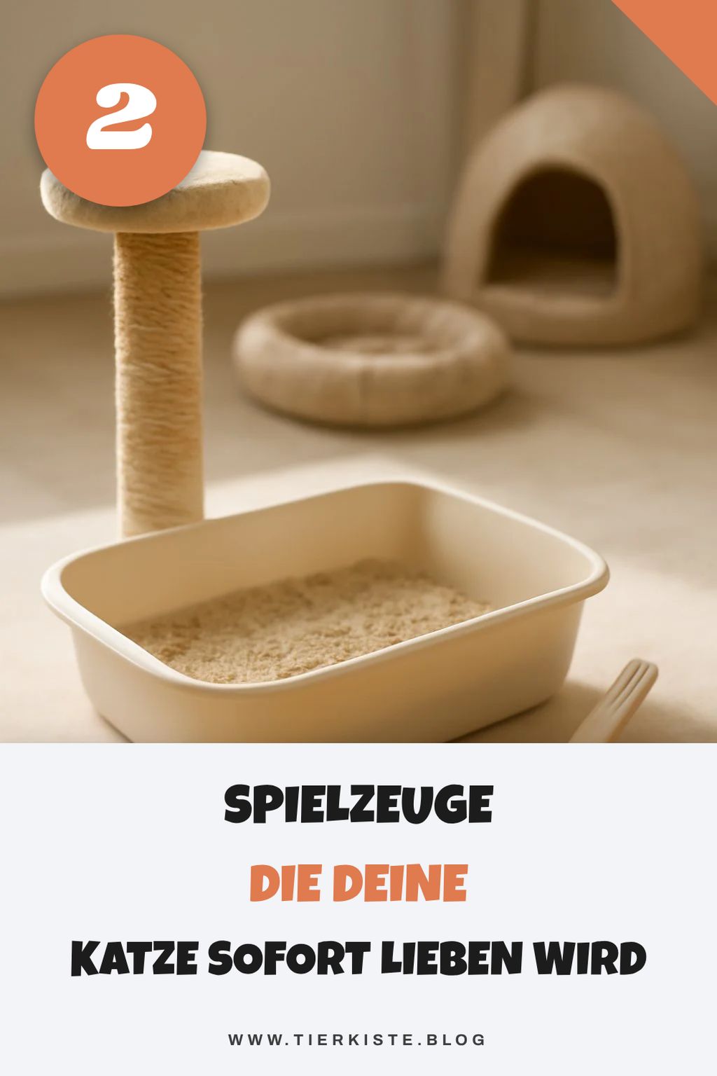 Spielzeug für aktive Katzen
