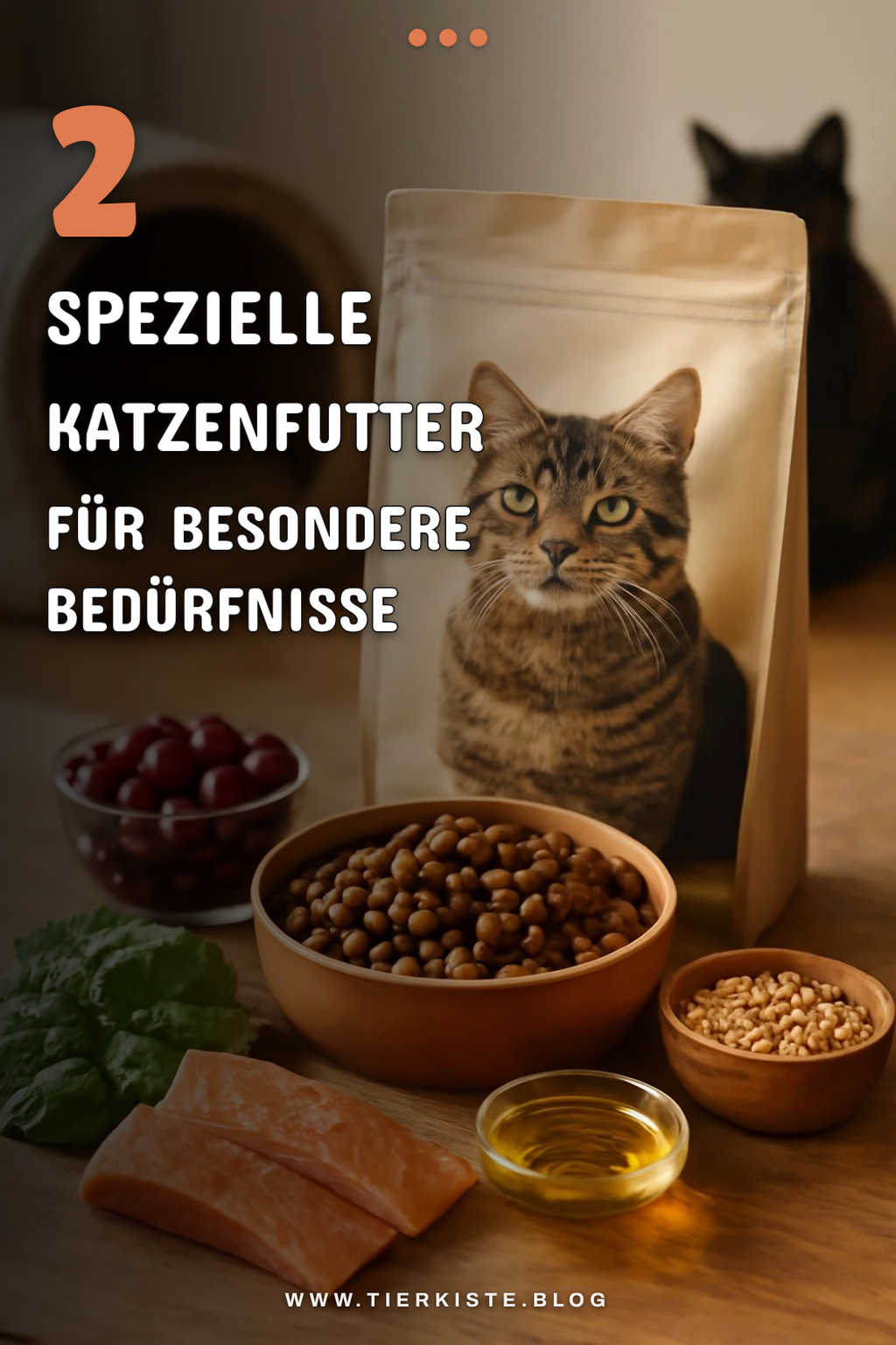 Katzenfutter für spezielle Bedürfnisse