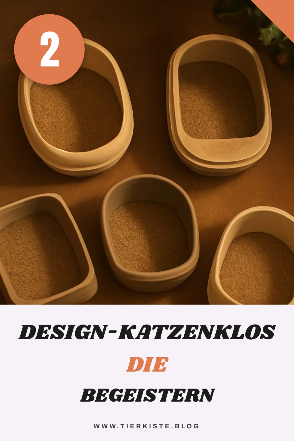 Diese 4 Design-Katzenklos sind echte Hingucker