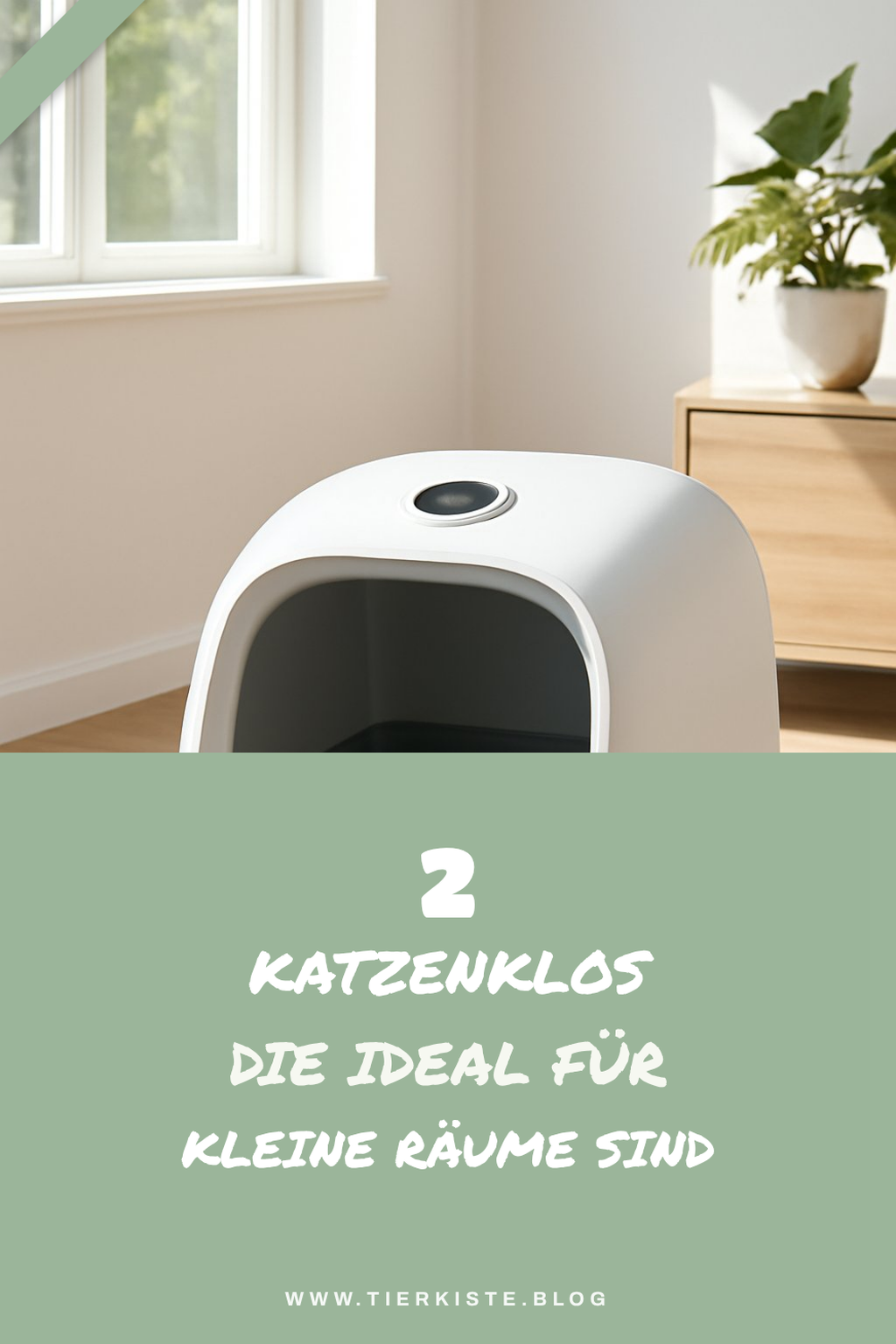 Katzenklos für kleine Wohnungen