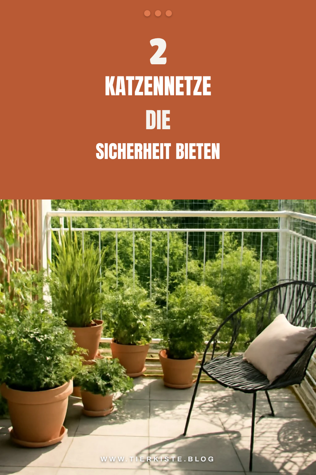 Die besten Katzennetze für jeden Balkon