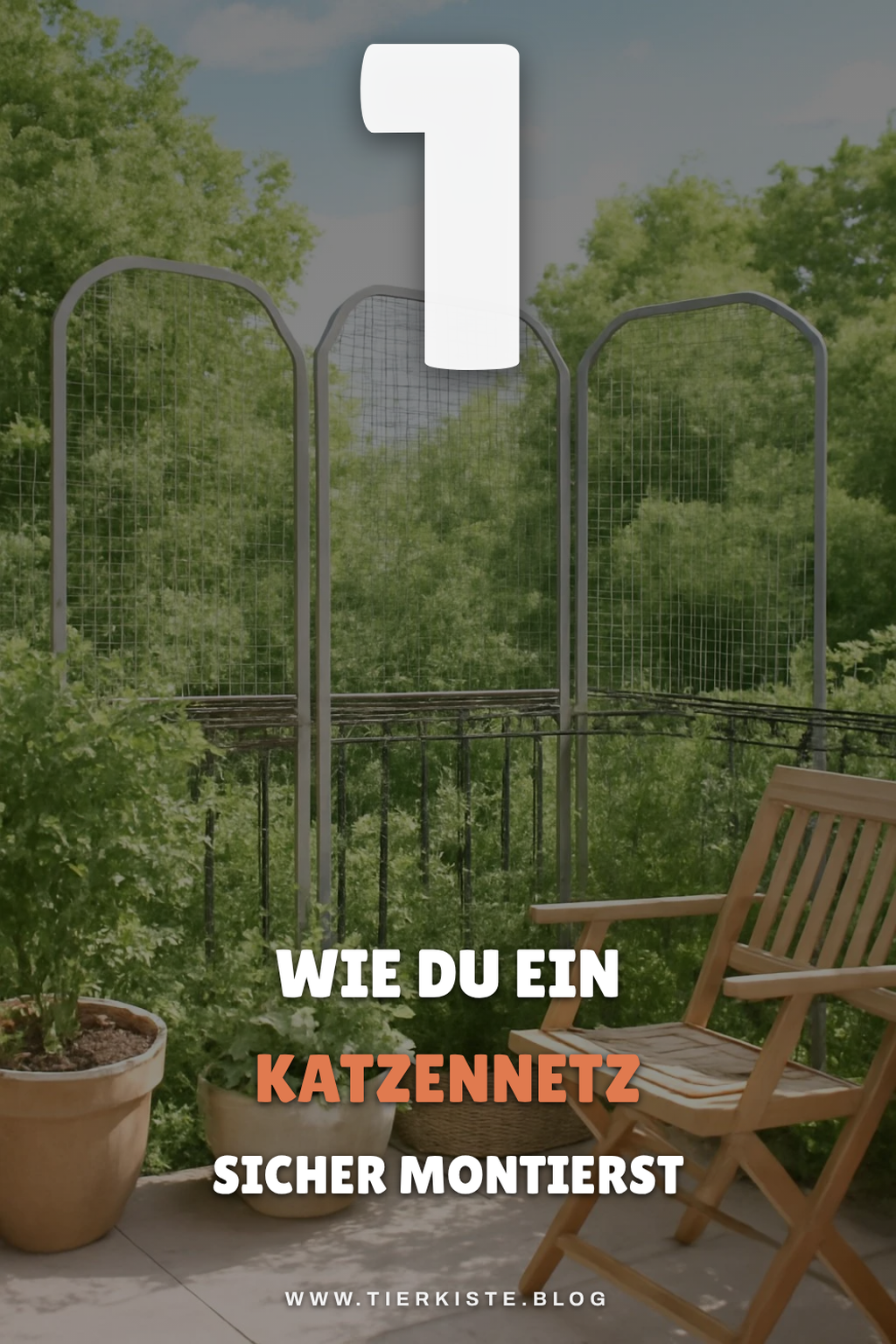 So montierst du ein Katzennetz sicher auf deinem Balkon