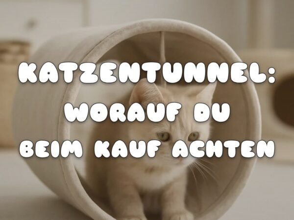 Katzentunnel: Worauf du beim Kauf achten musst