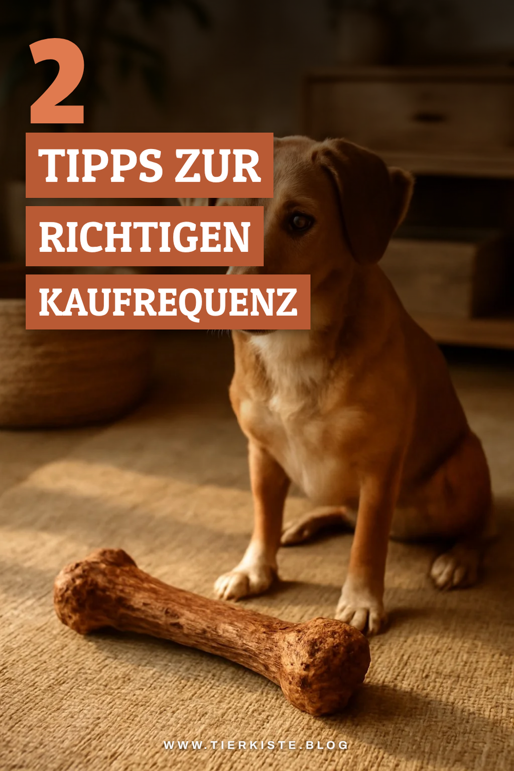 Wie oft sollte ich Kauartikel geben?