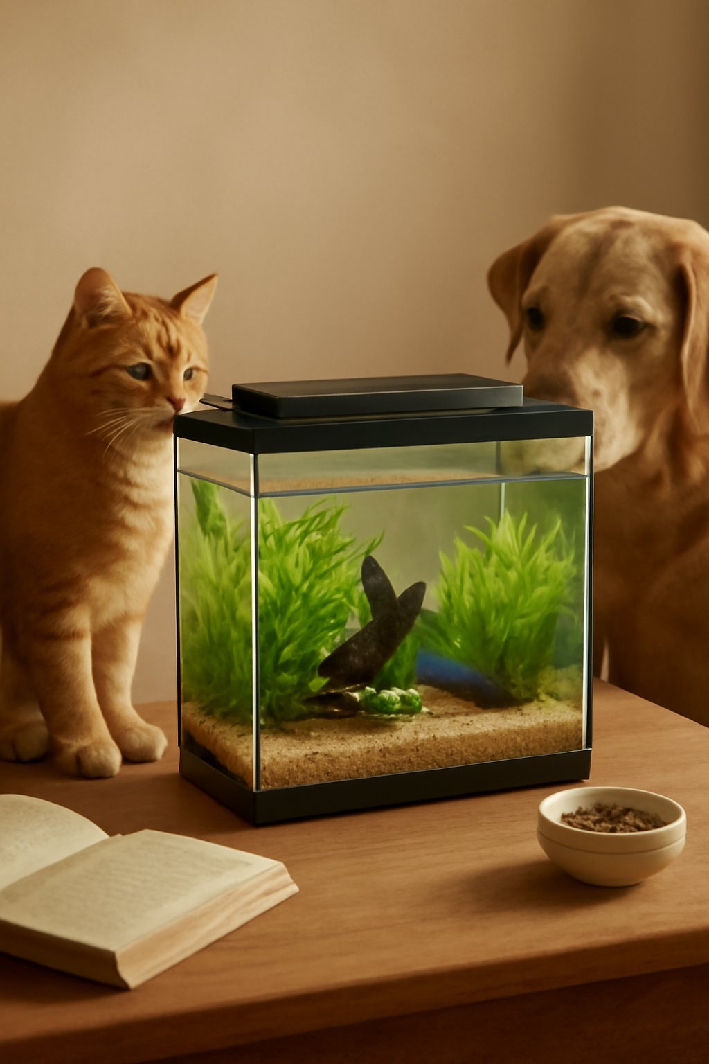 Aquarium 100 Liter mit Unterschrank