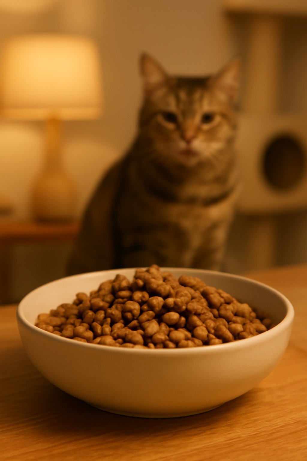 Hochwertiges Katzenfutter mit Huhn
