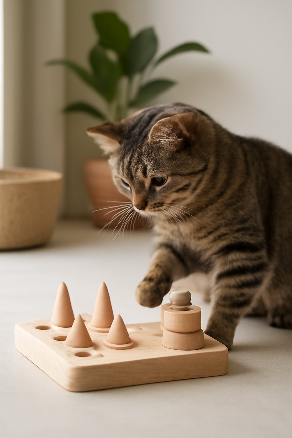 Puzzle Spielzeug mit Leckerchen