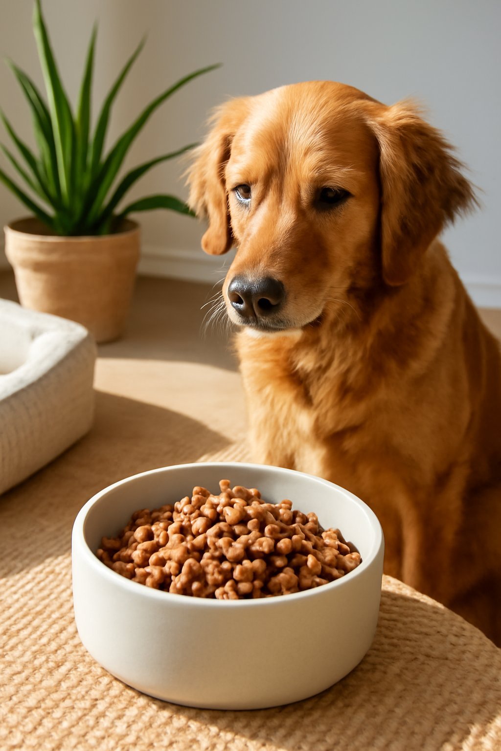 Hochwertiges Trockenfutter für Hunde