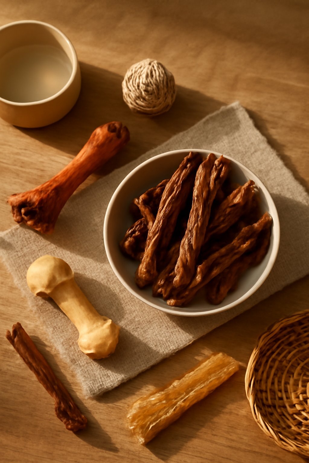Kauknochen Rinderhaut 500g