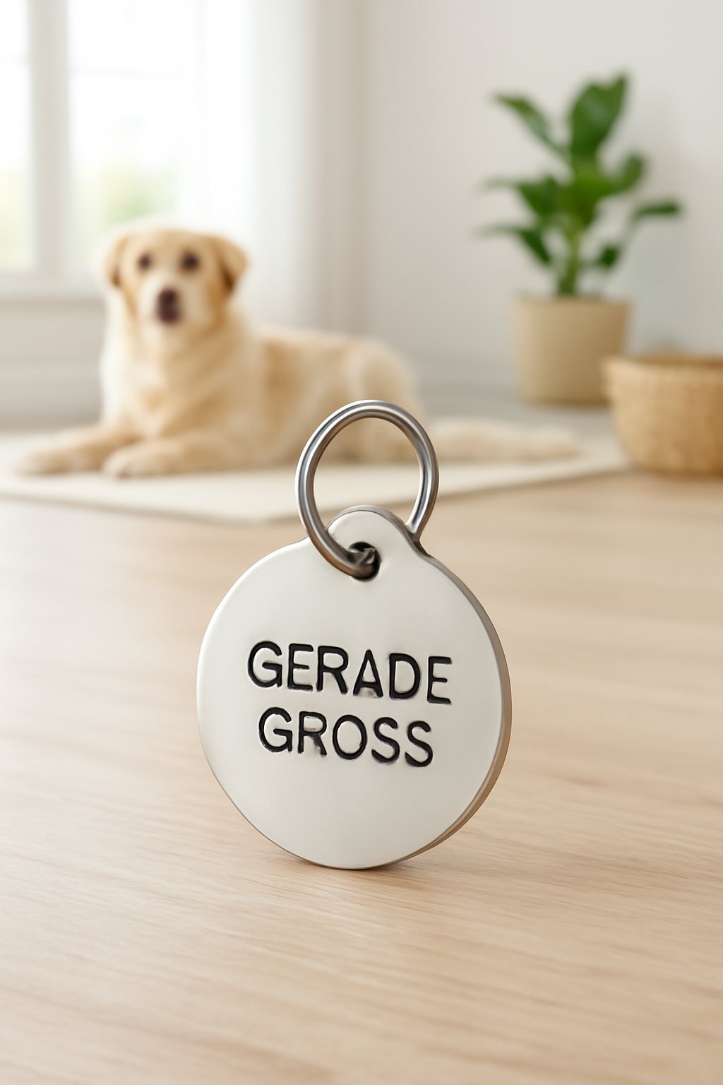 Mini Hundemarke Edelstahl