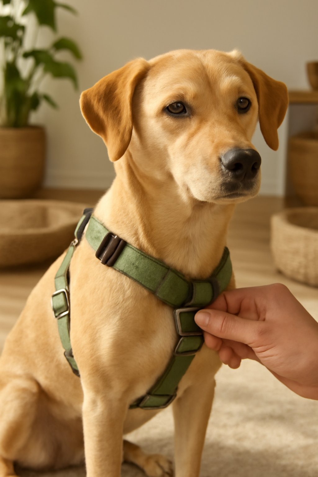 Hundegeschirr mit Schnellverschluss