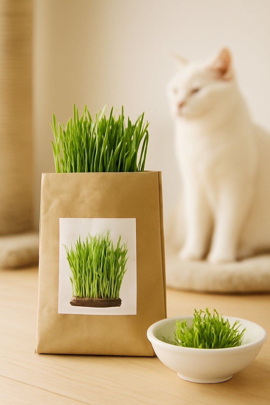 Katzengras Anzucht-Set für Katzen
