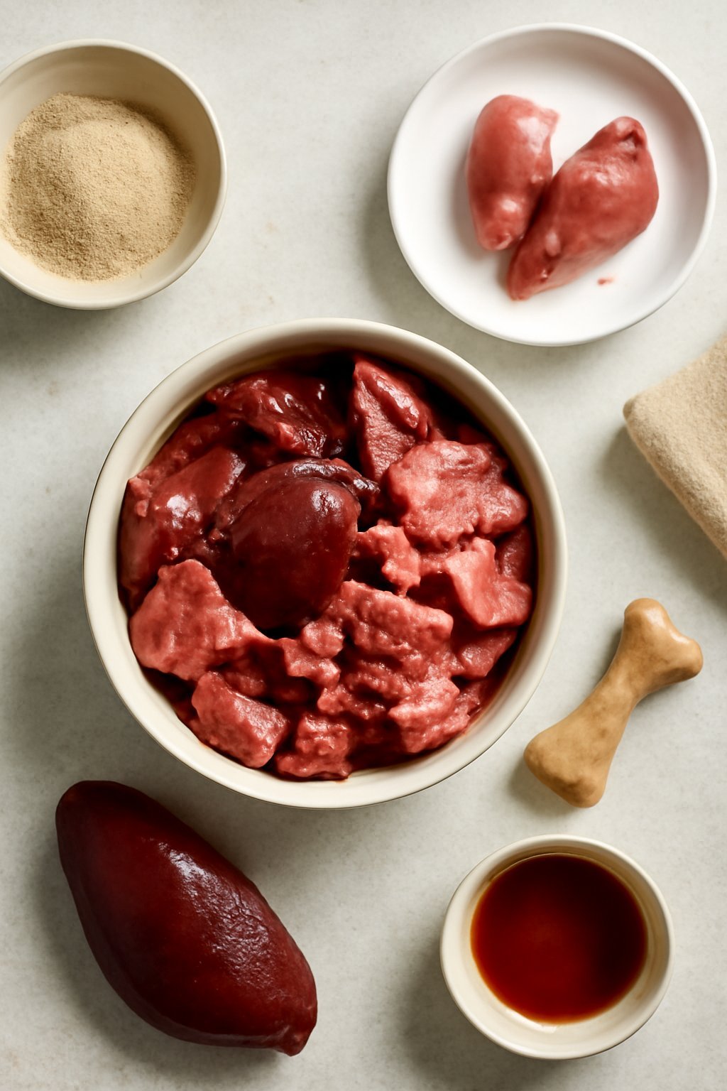 Rinderleber für Hunde 500 g