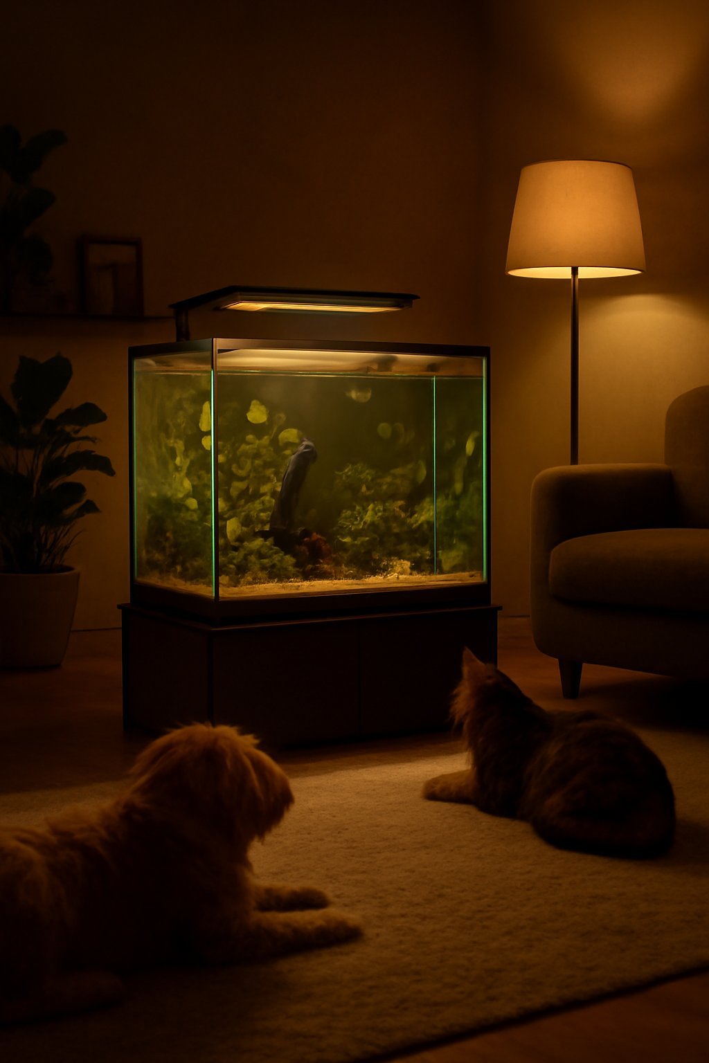 Leise Aquarium Luftpumpe 200L/h