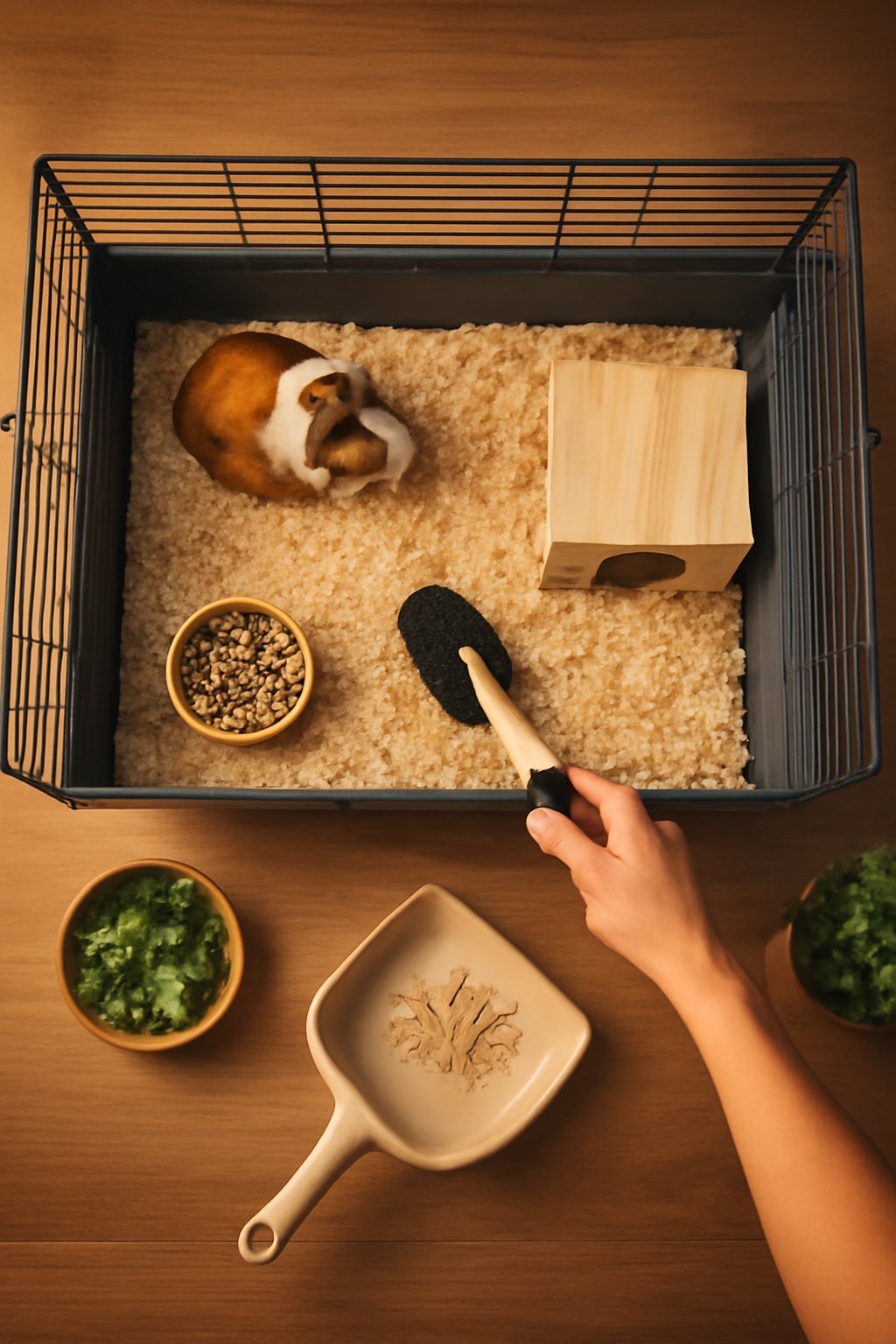 Hygienereiniger für Tierkäfige