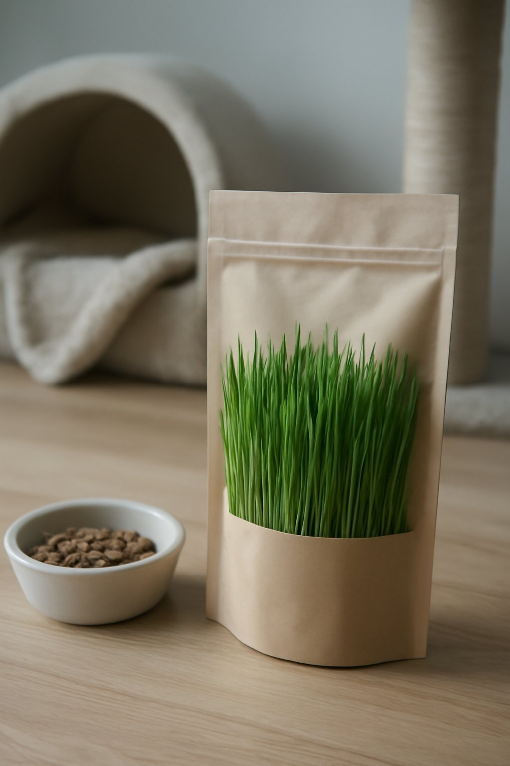 Katzensnack Katzengras getrocknet 100g