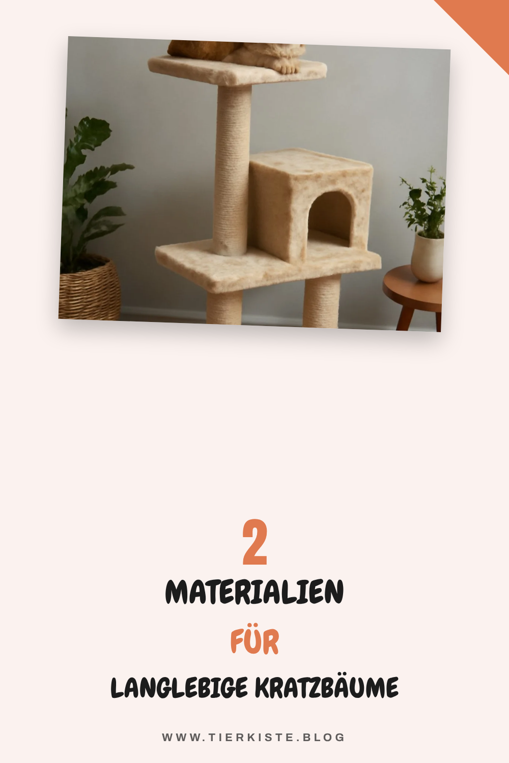 Materialien für deinen Kratzbaum