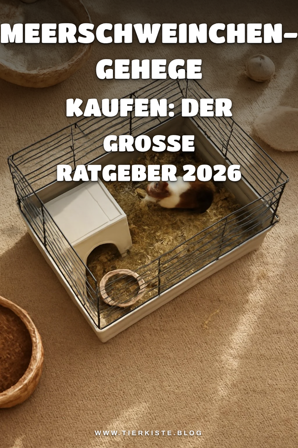 Meerschweinchen-Gehege kaufen: Der große Ratgeber 2026