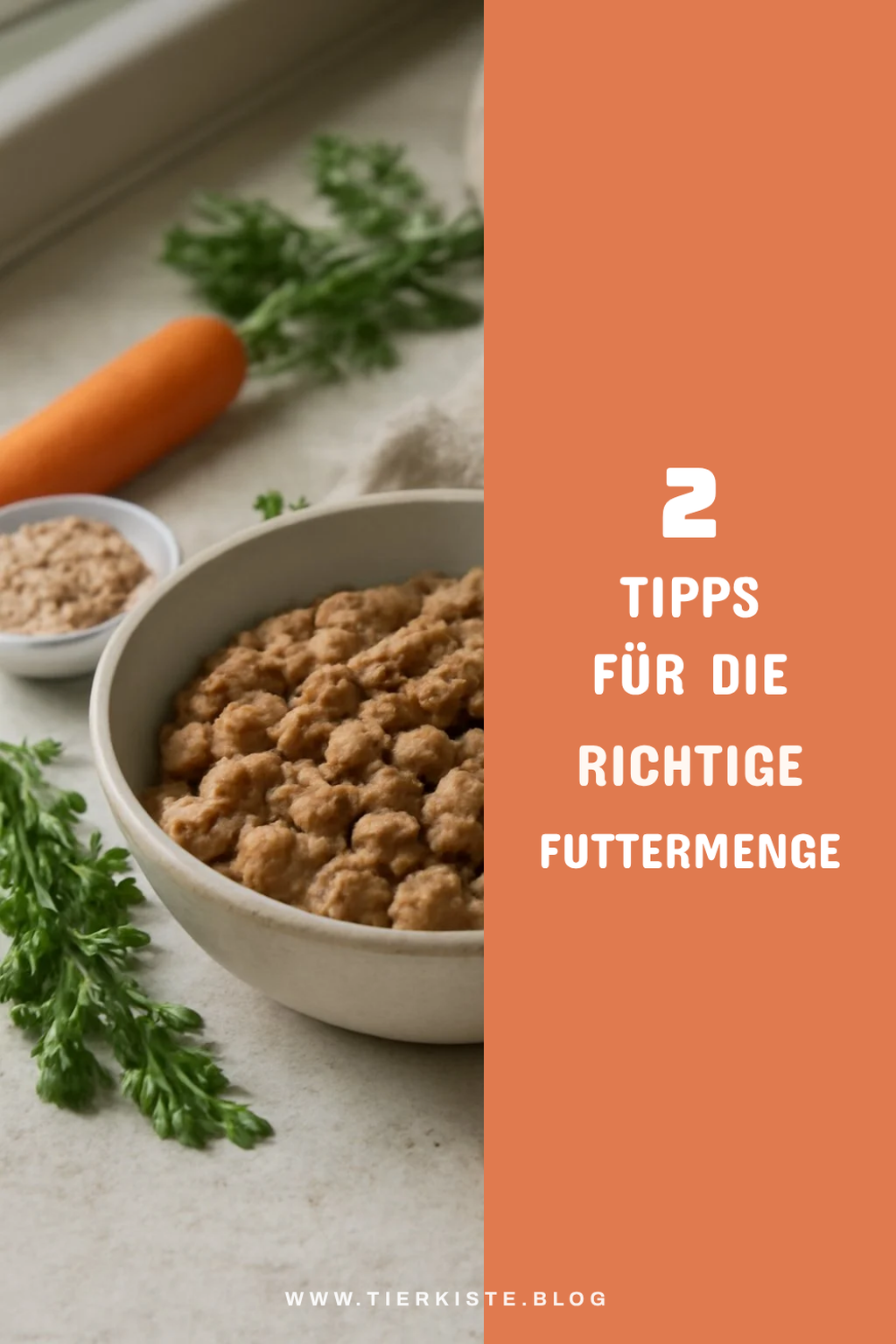 Wie viel Nassfutter braucht mein Hund?
