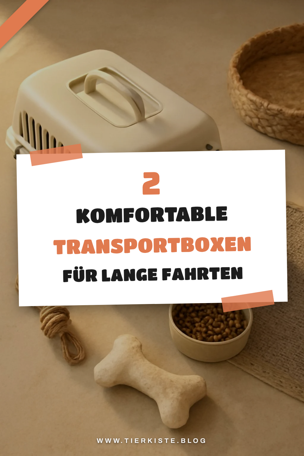 Komfortable Transportboxen für lange Reisen