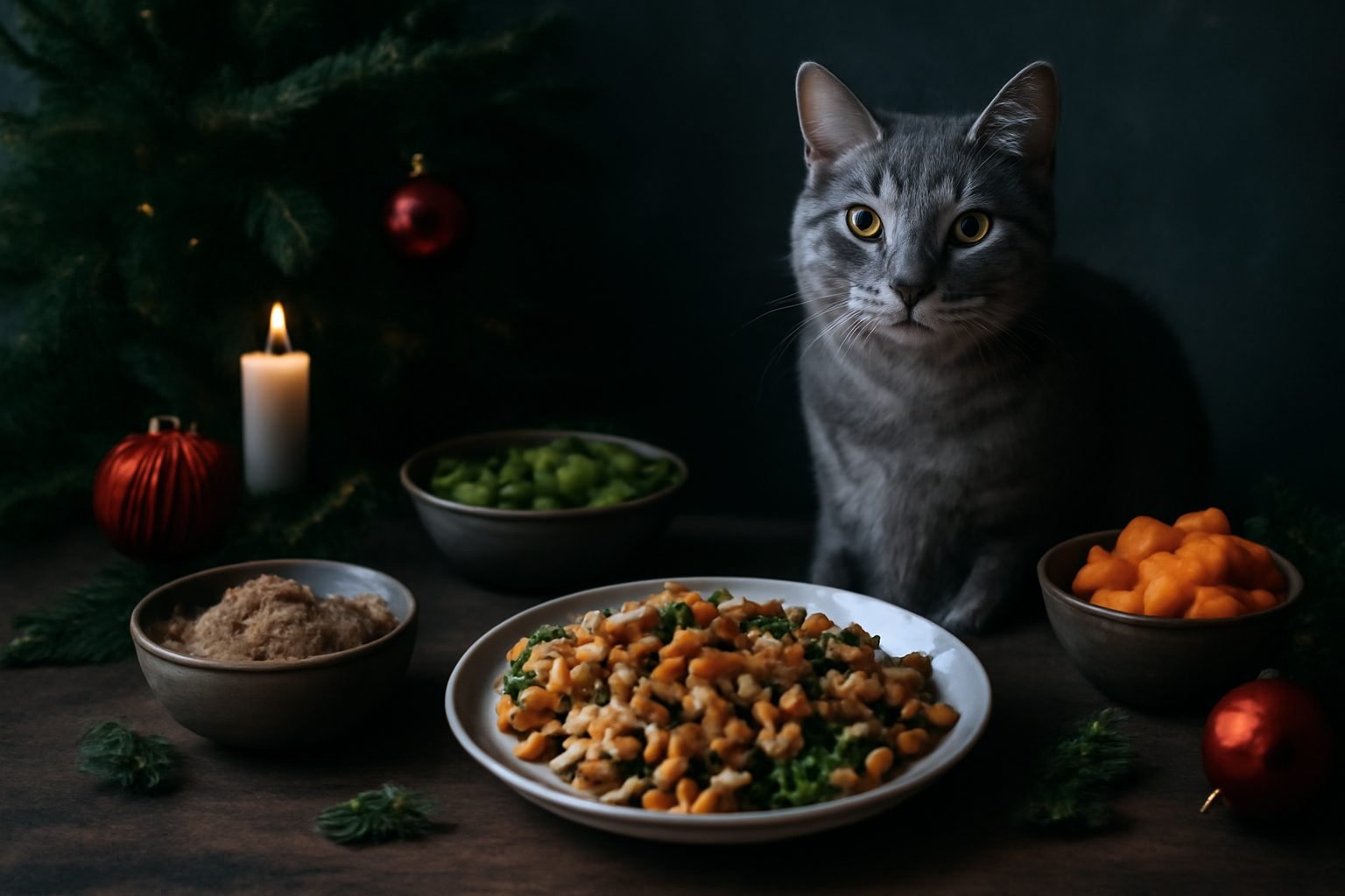 12 Weihnachtsmenü für Katzen Ideen zum Nachmachen