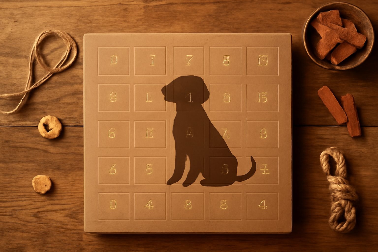 Adventskalenderbuch Hund: 17 Ideen zum Verschenken